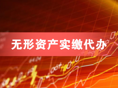 廉江无形资产实缴资本代办